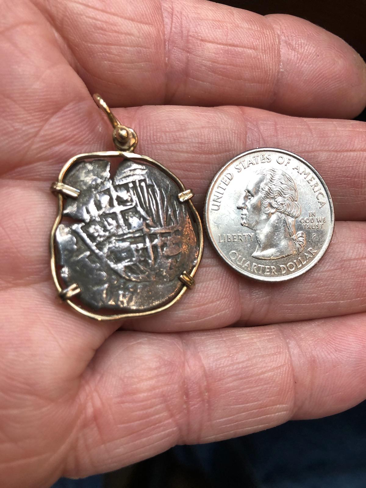 Need Help Identifying Shipwreck Coin Id Spanish Cob Coin Community Forum